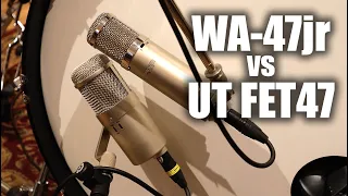 Warm Audio WA-47jr vs United Studio Technologies UT FET47 on Kick Drum.