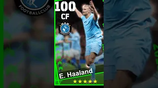 MY E.HAALAND POTW CARD DEBUT DAY. #gaming #efootball #efootball2023#efootball24 #ballondor #haaland