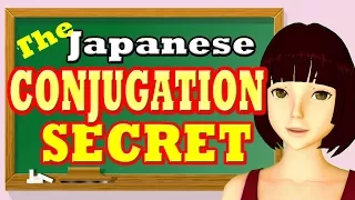 Japanese conjugation made easy! The super-simple key to all conjugations.