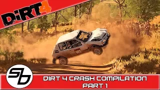 DiRT4 - CRASH COMPILATION - PART 1