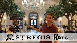 The St. Regis Rome Italy!! Most Luxurious & Expensive Hotel In Rome- Full Review!