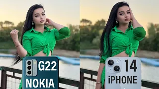 Nokia G22 Vs iPhone 14 Camera Test Comparison