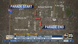 Phoenix Veteran's Day parade
