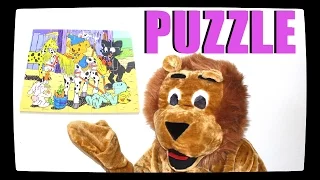 Cartoon Puzzle for Kids, Children with Animals - Cartoon Bamse 2017