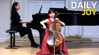 Paganini's Variations on a Theme by Rossini performed by 11-Year-Old Cellist | Daily Joy