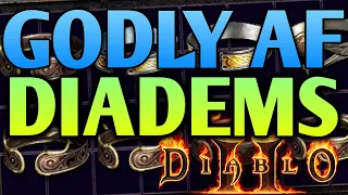 Re-Rolling GODLY RARE DIADEMS | Diablo 2 Resurrected