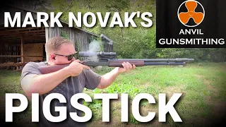 Mark Novak's Remington 1100 PigStick #anvilpigstick #adventureswithpigstick