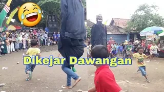 Cuma Satu Ini.. Bocah Dikejar Dawangan Sampe Muter2 !! 🤣