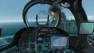 Mi-24P DCS Landing on moving Frigate