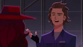 Carmen Sandiego being a bisexual icon for 3 minutes not so straight