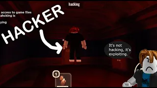 I CAUGHT A HACKER IN DOORS!