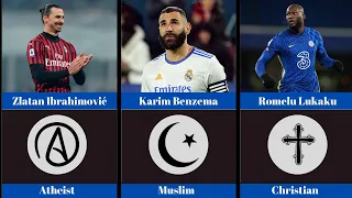 Religion Of Famous Football Players. Christian • Muslim • Buddha.