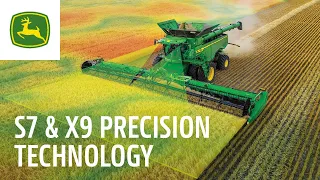 Integrated S7 & X9 Combines Precision Technology  | John Deere