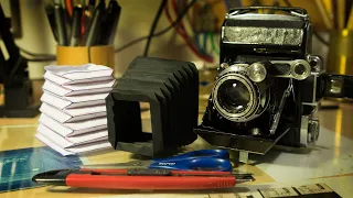 DIY Small Cameras Paper Bellows