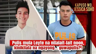 Pulis mula Leyte na nilalait-lait noon, kinikilala na ngayong… guwapulis?! | Kapuso Mo, Jessica Soho