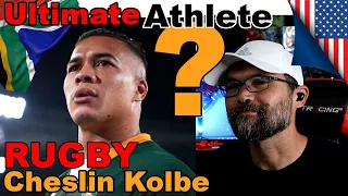 American Coach Reacting to Ultimate Athlete Is Cheslin Kolbe The Best Rugby Player In The World