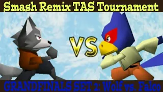 Smash Remix TAS Tournament | GRANDFINALS SET 2: Wolf vs. Falco