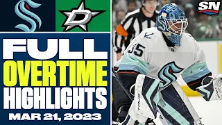 Seattle Kraken vs. Dallas Stars | FULL Overtime Highlights