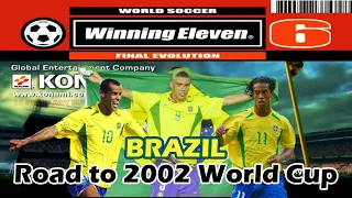 [PS2] PES 2 🇧🇷Brazil All Goals in World Cup 2002