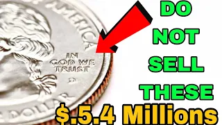 Do You Have These Top 5 most Valuable Quarter Rare Commutative Quarter Dollar Coins Worth Big money!
