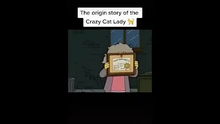 The Simpsons: Crazy Cat Lady's origin story #shorts