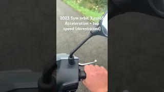 2023 Sym orbit 3 euro 5 (derestricted)