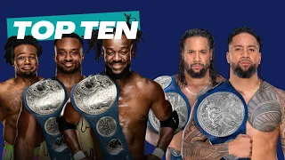 Top 10 WWE Smackdown Tag Team Champions