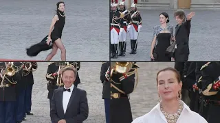 Mick Jagger, Charlotte Gainsbourg, Hugh Grant at Versailles dinner with Britain's royals | AFP