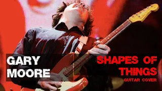 Gary Moore - Shapes of Things, main solo ( guitar cover )