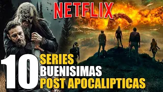 10 Mejores SERIES Post Apocalípticas NETFLIX!