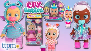 Cry Babies Stars Lilly, Tiny Cuddles, Jumpy Monsters, and Talent Babies