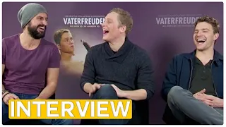 Matthias Schweighöfer, Tom Beck & Friedrich Mücke - Vaterfreuden EXKLUSIVES Interview (2014)