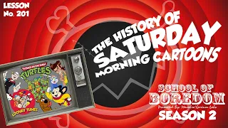 HISTORY OF SATURDAY MORNING CARTOONS - Cereal Spoons At The Ready! - SOB Lesson No. 201