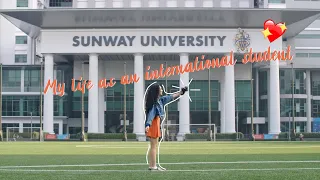 A Day in my Life of an International Student at Sunway University! 👩🏻‍🎓🎓📚🎒