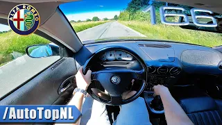 Alfa Romeo 166 3.0 V6 POV Test Drive by AutoTopNL