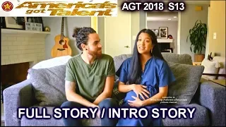 Us the Duo & Coming Baby FULL INTRO STORY QuarterFinals 3  America's Got Talent 2018 AGT