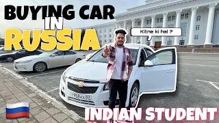 RICH KIDS IN RUSSIA 🇷🇺 | INDIAN STUDENT HAVING CAR 🇮🇳 | EXPENSES