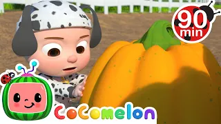 Pumpkin Patch - Fall Halloween Song | CoComelon Halloween Cartoons | Moonbug Halloween for Kids