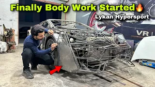 Finally Body work started🔥 Handmade Supercar😱