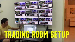 @264 TRADING ROOM SETUP dengan 10 monitor