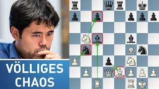 NAKAMURA vs FIROUZJA || Runde 12 Kandidatenturnier 2024 || Partie des Tages