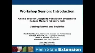 Manure Ventilation Introduction: Getting Started and Logistics