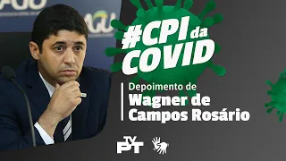 Ao vivo - 21/9 | CPI da Covid ouve o o ministro da CGU, Wagner Rosário.