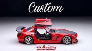 Mercedes Benz SLS Majorette Custom