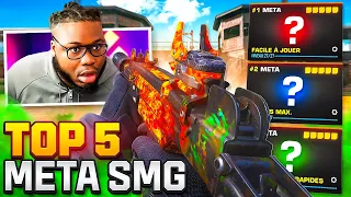 Voici les 5 Meilleurs *SMG META* de WARZONE ! ( que des dingueries ! )