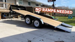 I Built My Own Tilting Car Hauler!