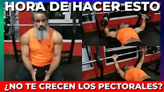 ¿ No ves crecer Tus Pectorales? Has de INMEDIATO ESTO.