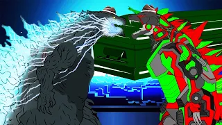 SUPER GIANT GODZILLA vs GODZILLA EARTH - Coffin Dance Song Megamix (Cover)