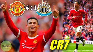 Cristiano Ronaldo Highlights  Manchester United 4 1 Newcastle