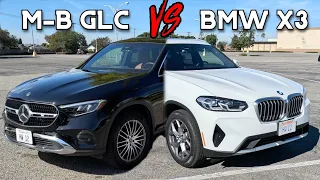 2024 Mercedes-Benz GLC 300 VS 2024 BMW X3 sDrive30i -- Which Should You Buy?